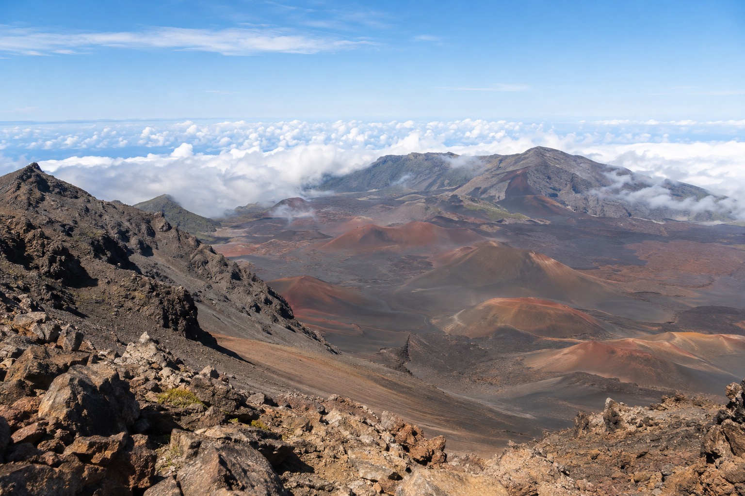 The coastal trail toward Waimoku Falls in Haleakala's Kipahulu district
