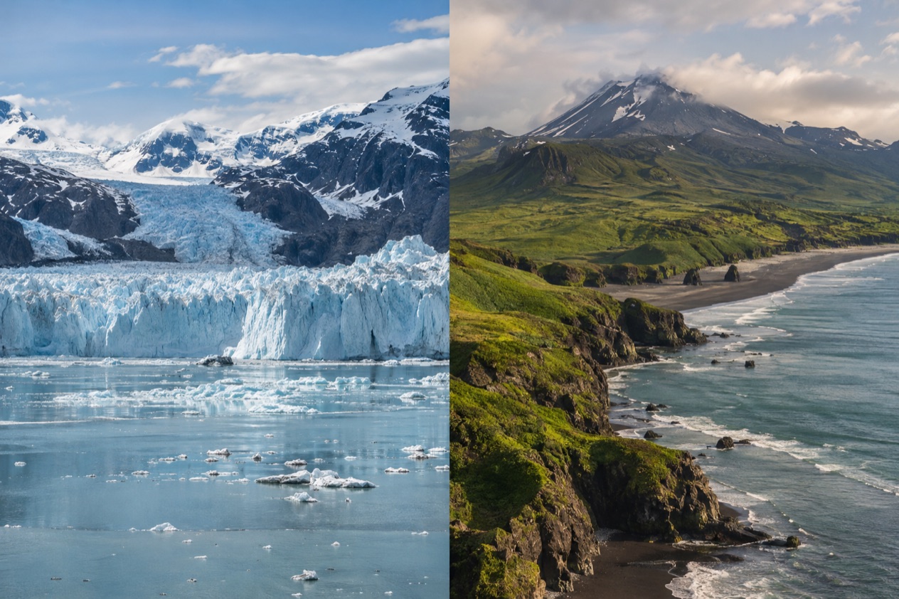 Two landscapes