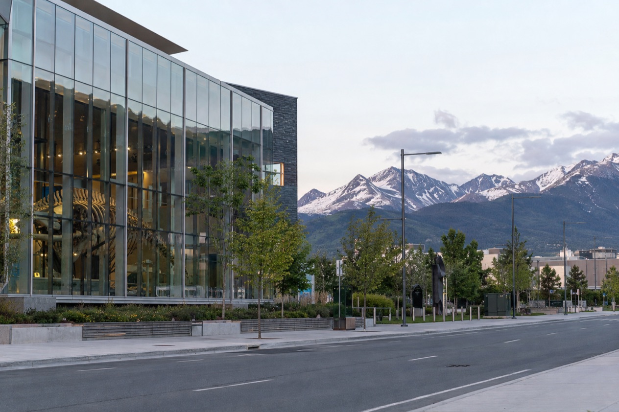A museum in Anchorage