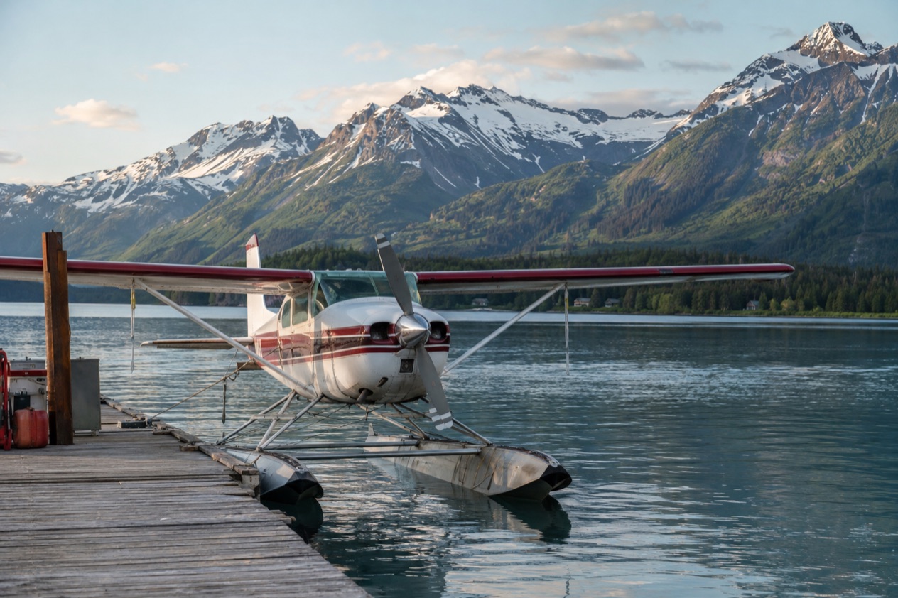 A floatplane at a dock