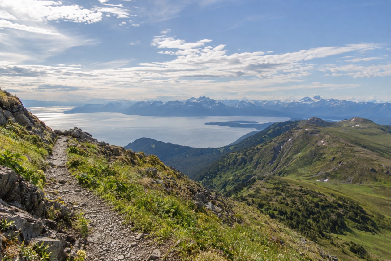 A ridge in Chugach State Park