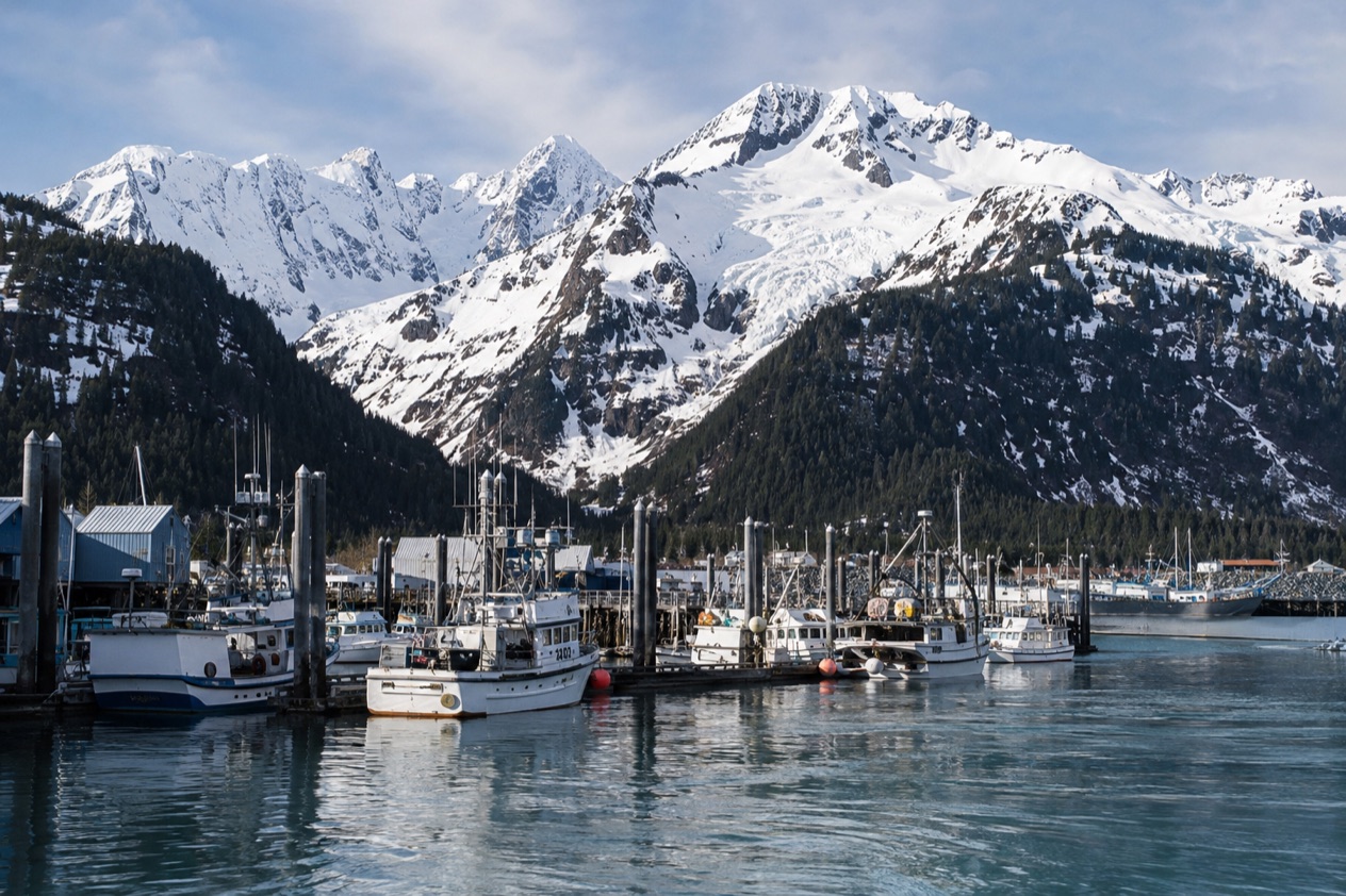 The harbor at Cordova