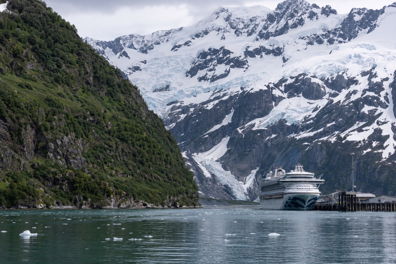 A ship at Whittier