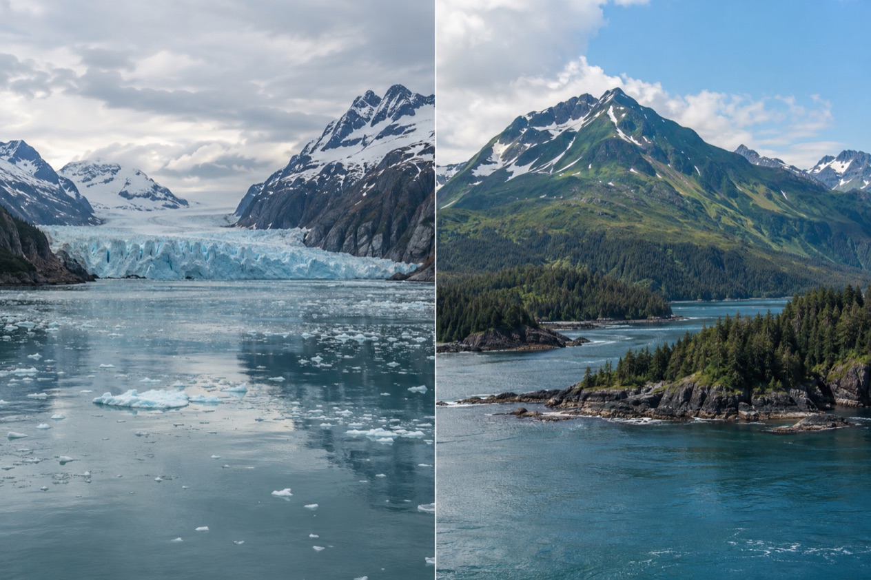 Two landscapes