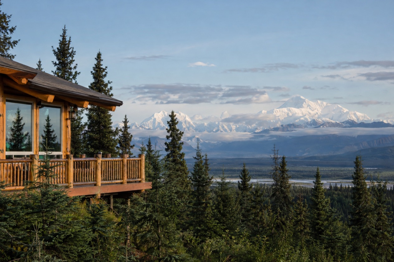 A lodge near Denali