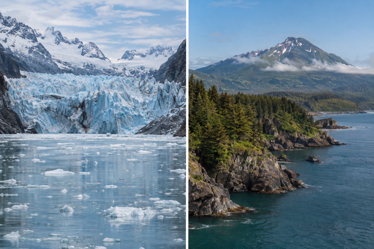 Two landscapes