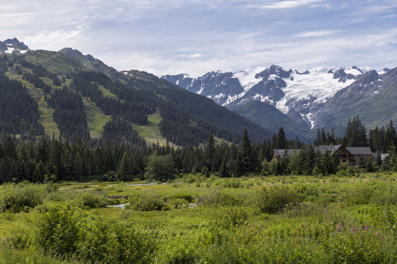 The valley at Girdwood