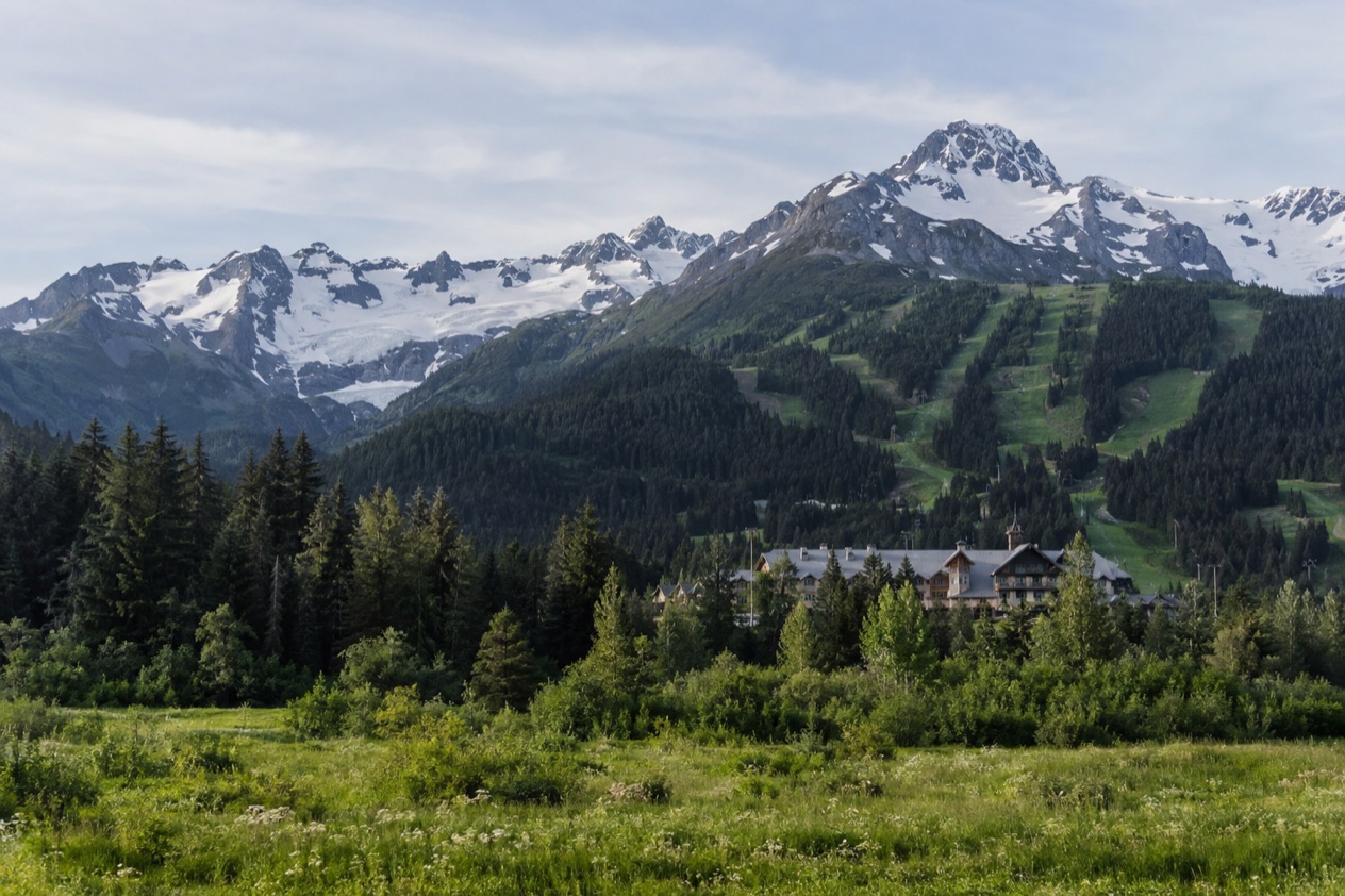 The valley at Girdwood