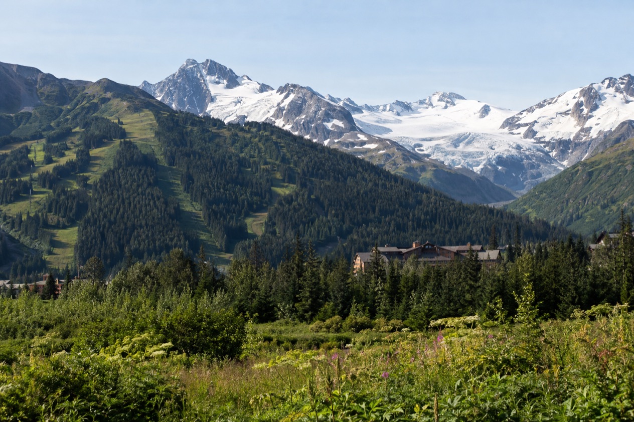 The valley at Girdwood