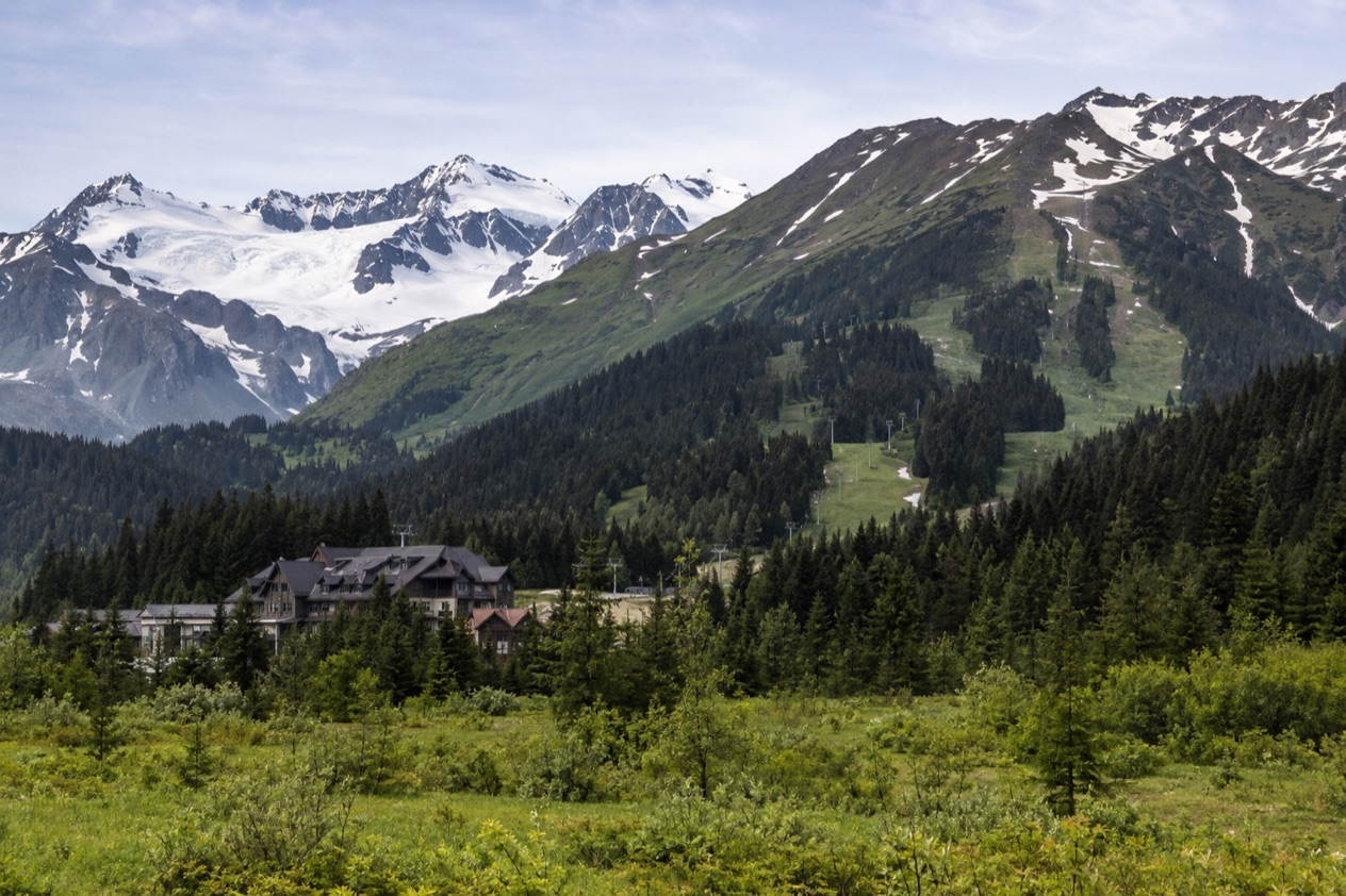 The valley at Girdwood