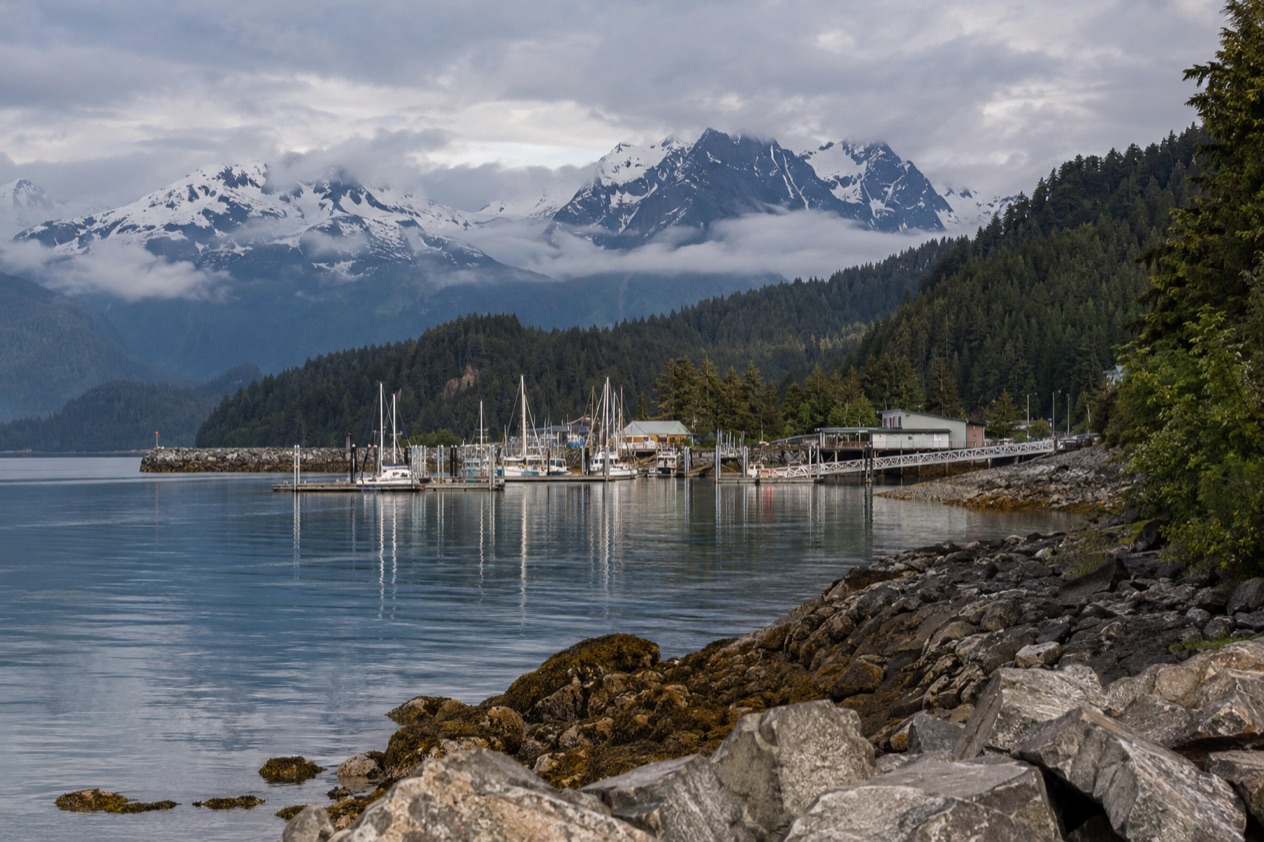 The shore at Haines