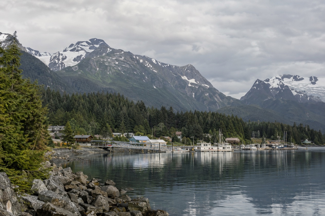 The shore at Haines