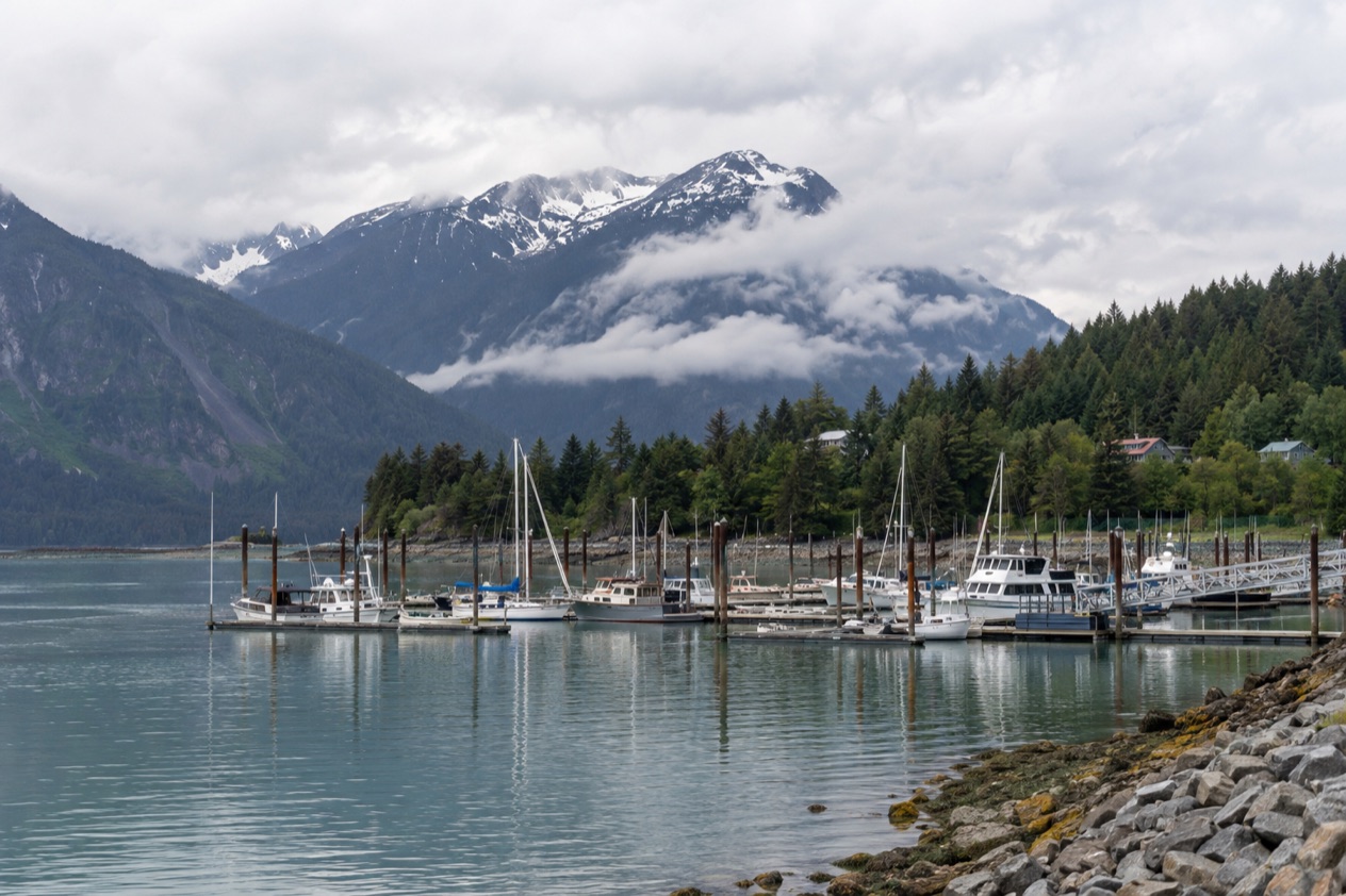 The shore at Haines
