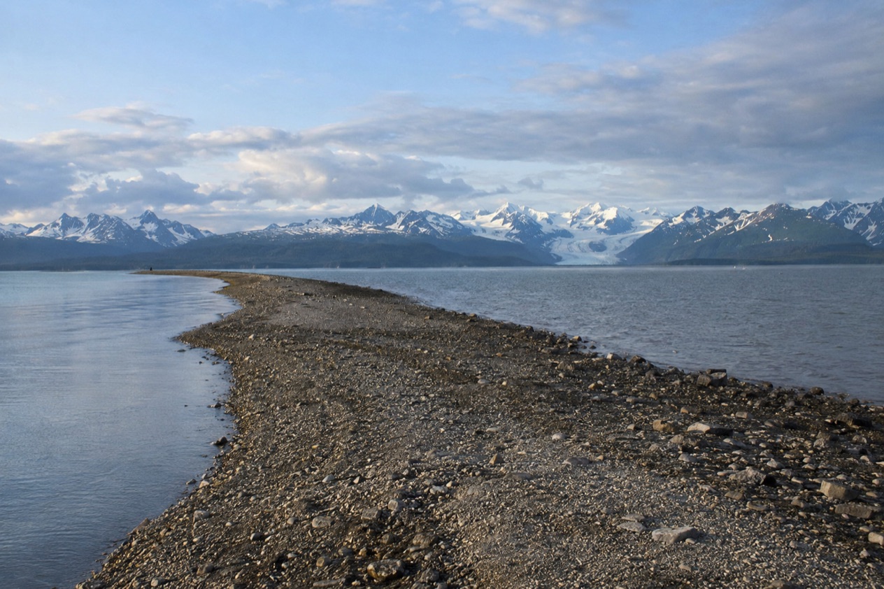 The Homer Spit and Kachemak Bay