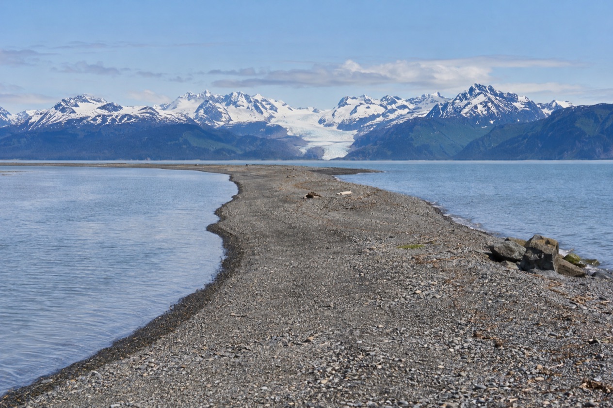 The Homer Spit and Kachemak Bay