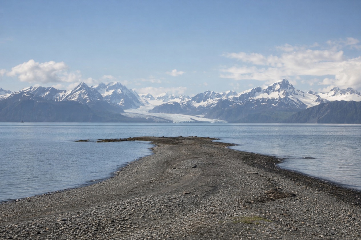 The Homer Spit and Kachemak Bay