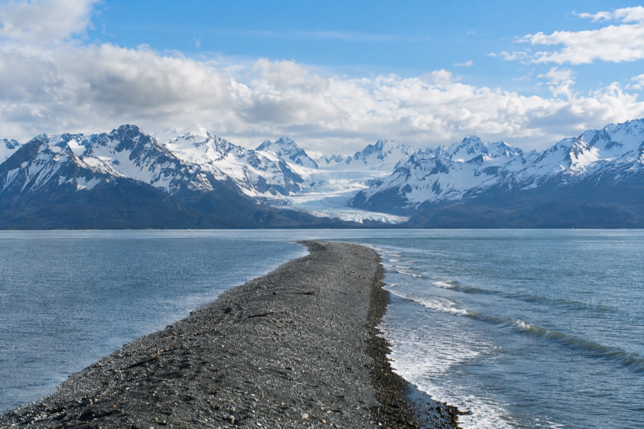 The Homer Spit and Kachemak Bay