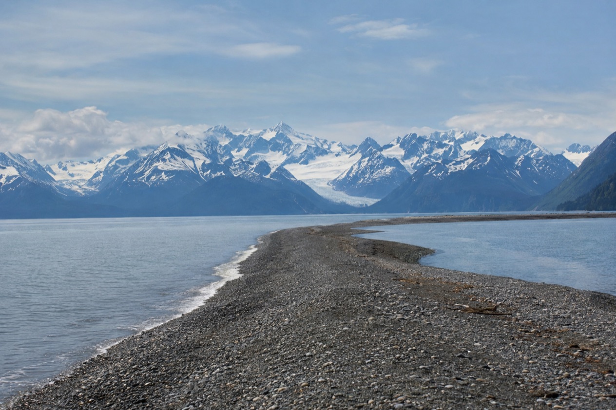 The Homer Spit and Kachemak Bay
