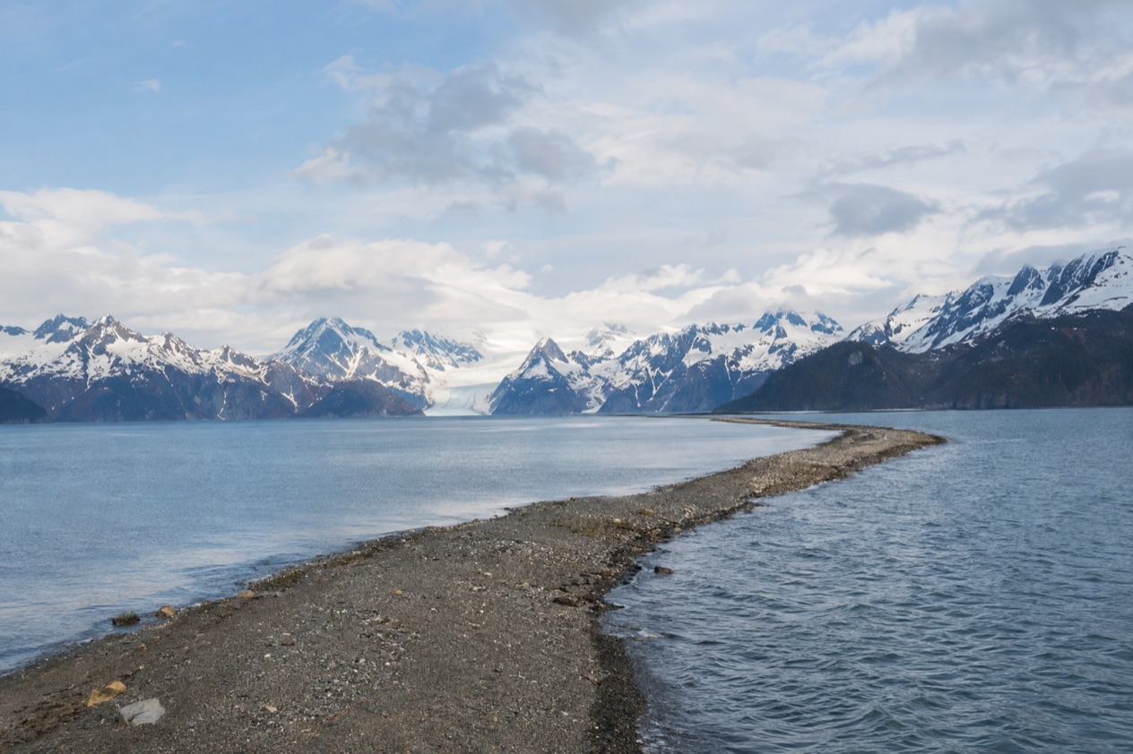 The Homer Spit and Kachemak Bay