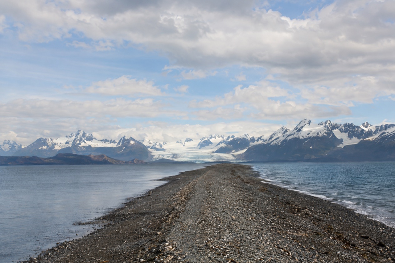 The Homer Spit and Kachemak Bay