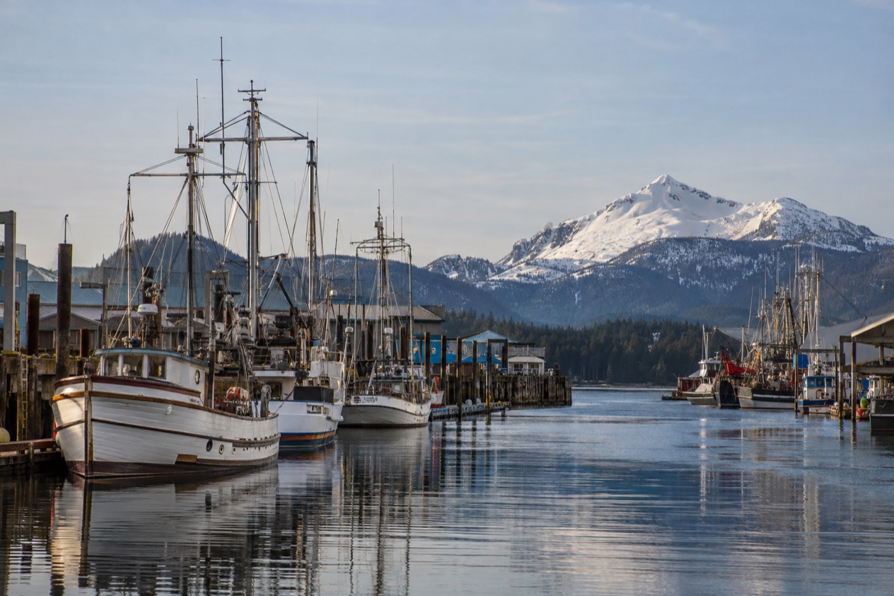 The harbor at Petersburg