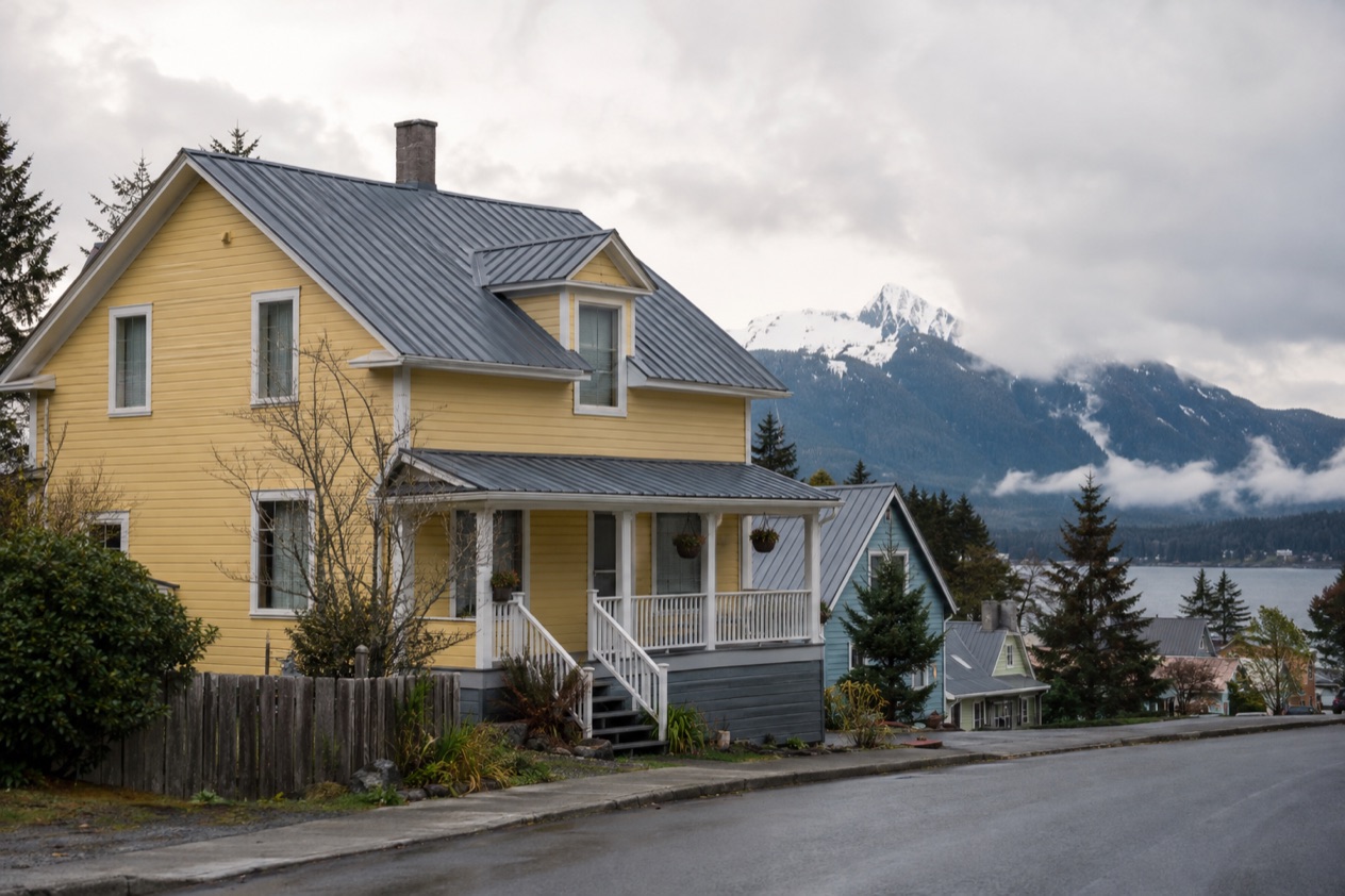A historic house in Sitka