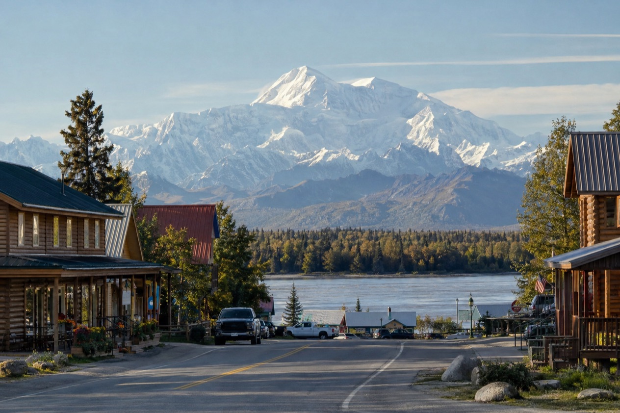 Talkeetna and the Alaska Range