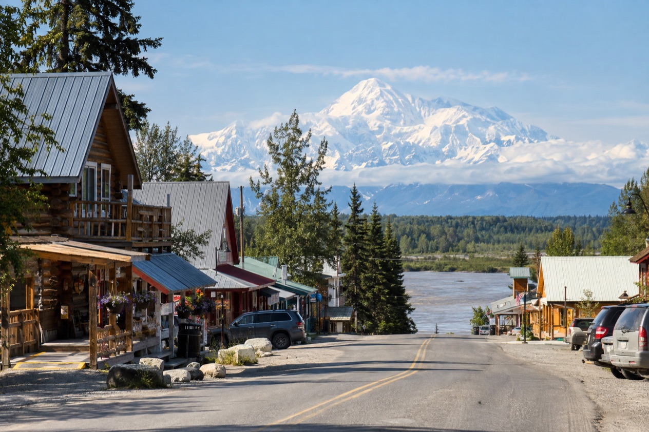 Talkeetna and the Alaska Range