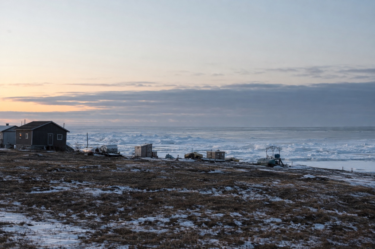 The Arctic coast at Utqiagvik