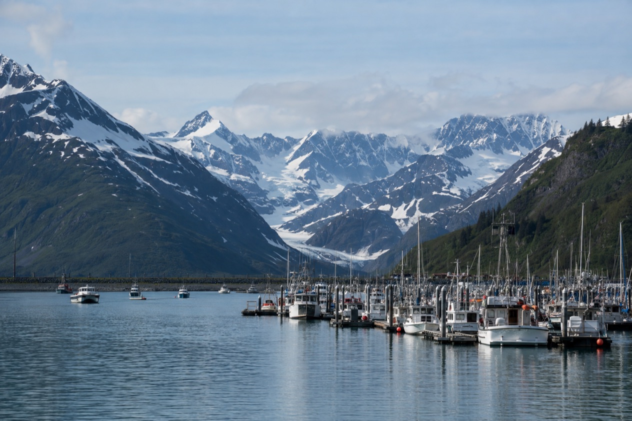 The harbor at Valdez
