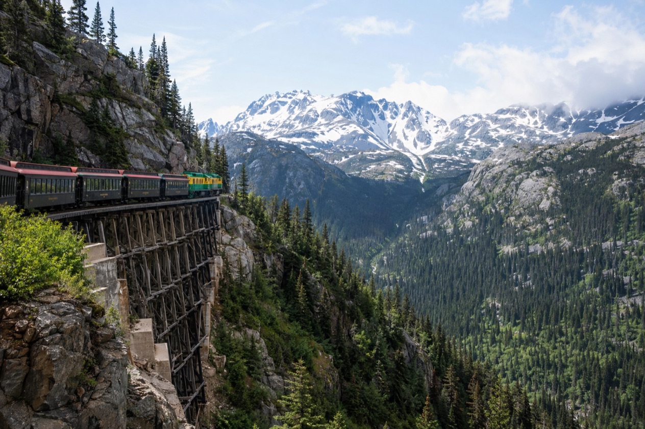 The White Pass railway