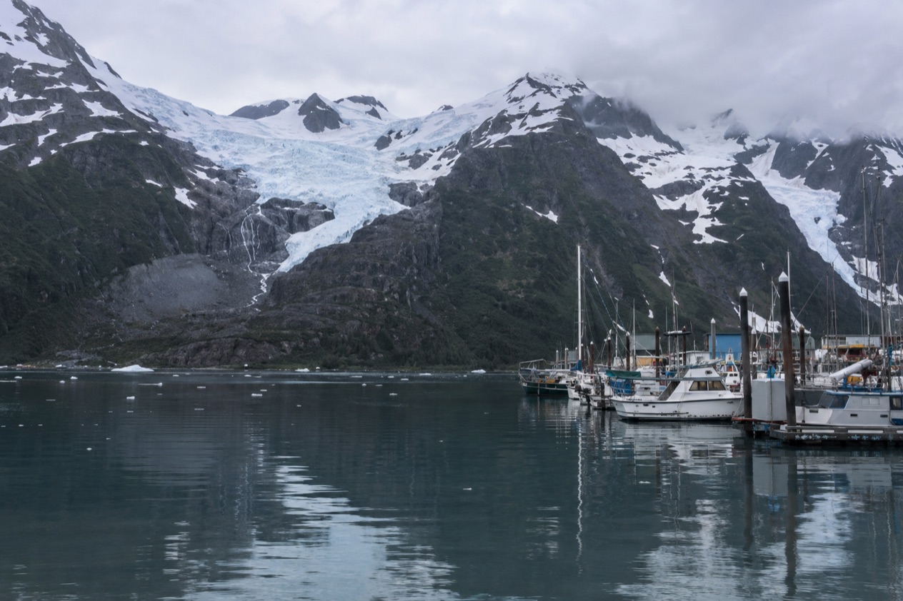 The harbor at Whittier