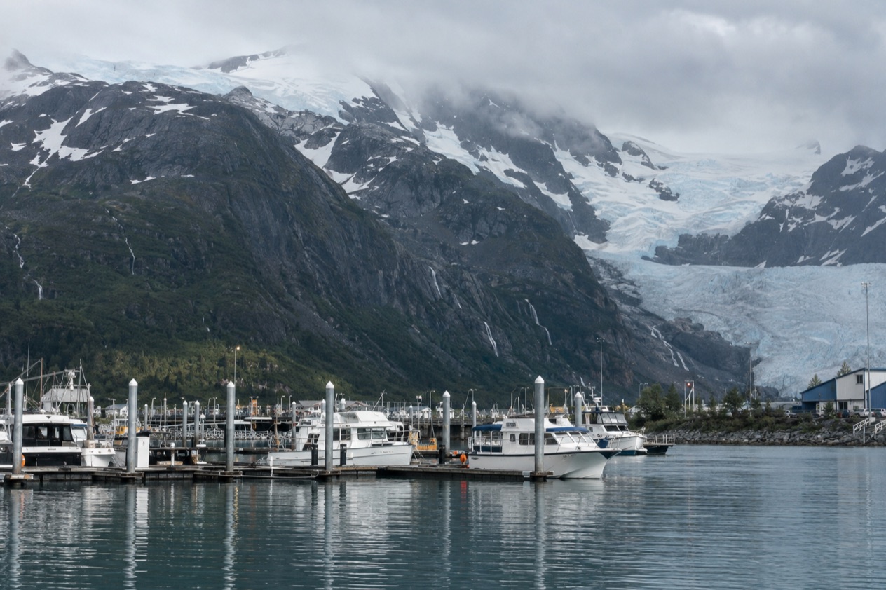 The harbor at Whittier