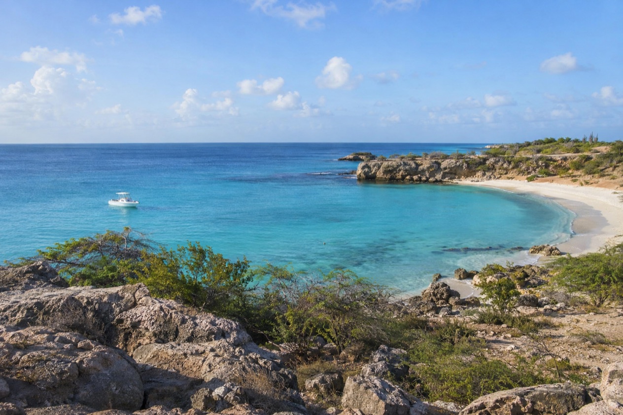 A Caribbean bay