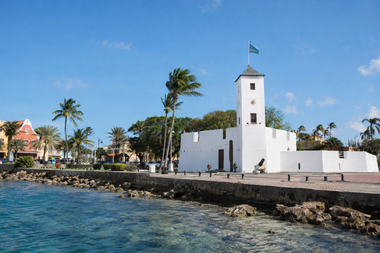 Fort Zoutman in Oranjestad