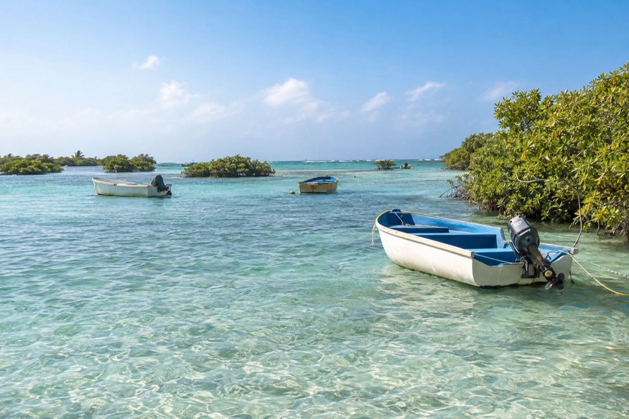 The bay at Mangel Halto