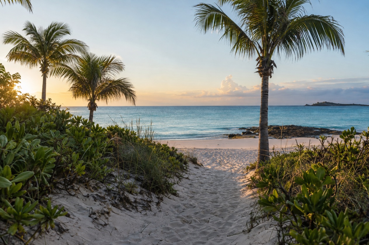 A path to the beach