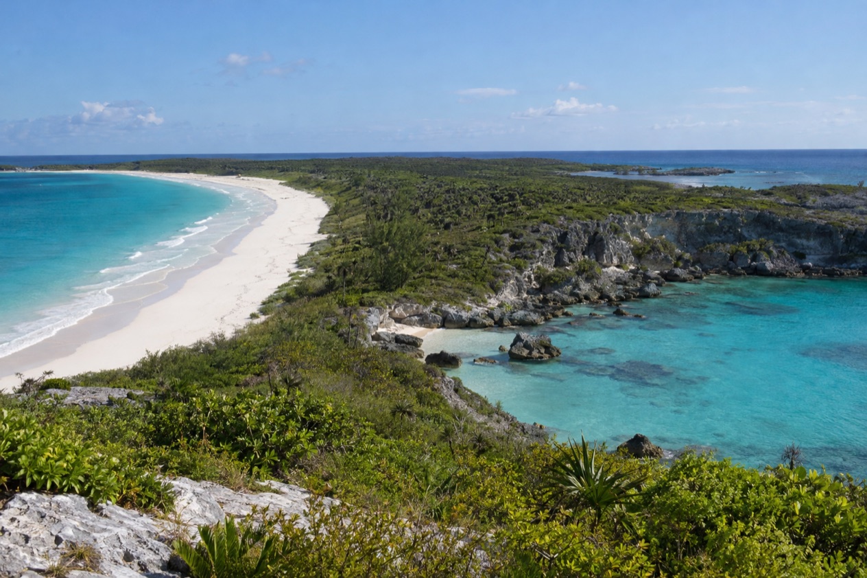Two Bahamian shores