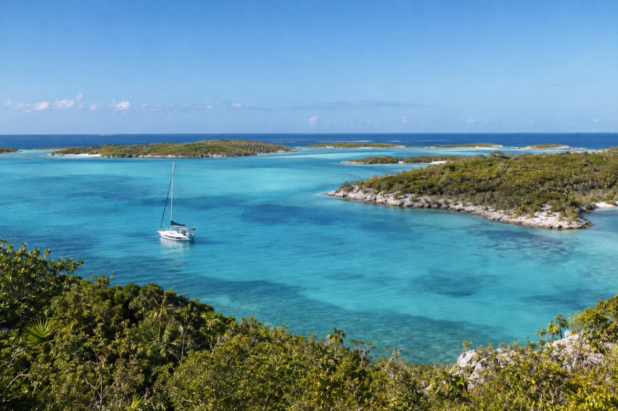 The cays of the Abacos in winter