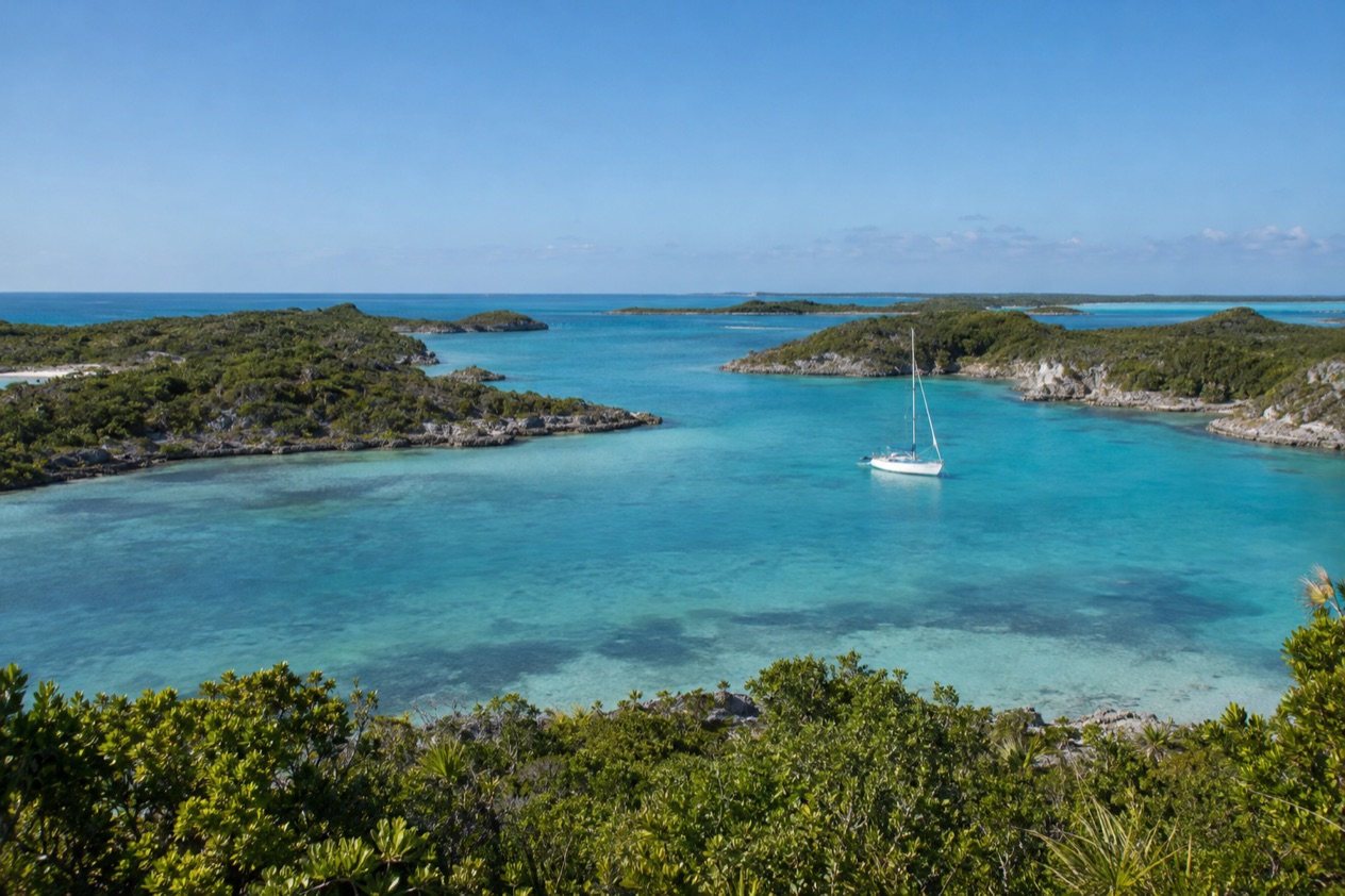 The cays of the Abacos in winter
