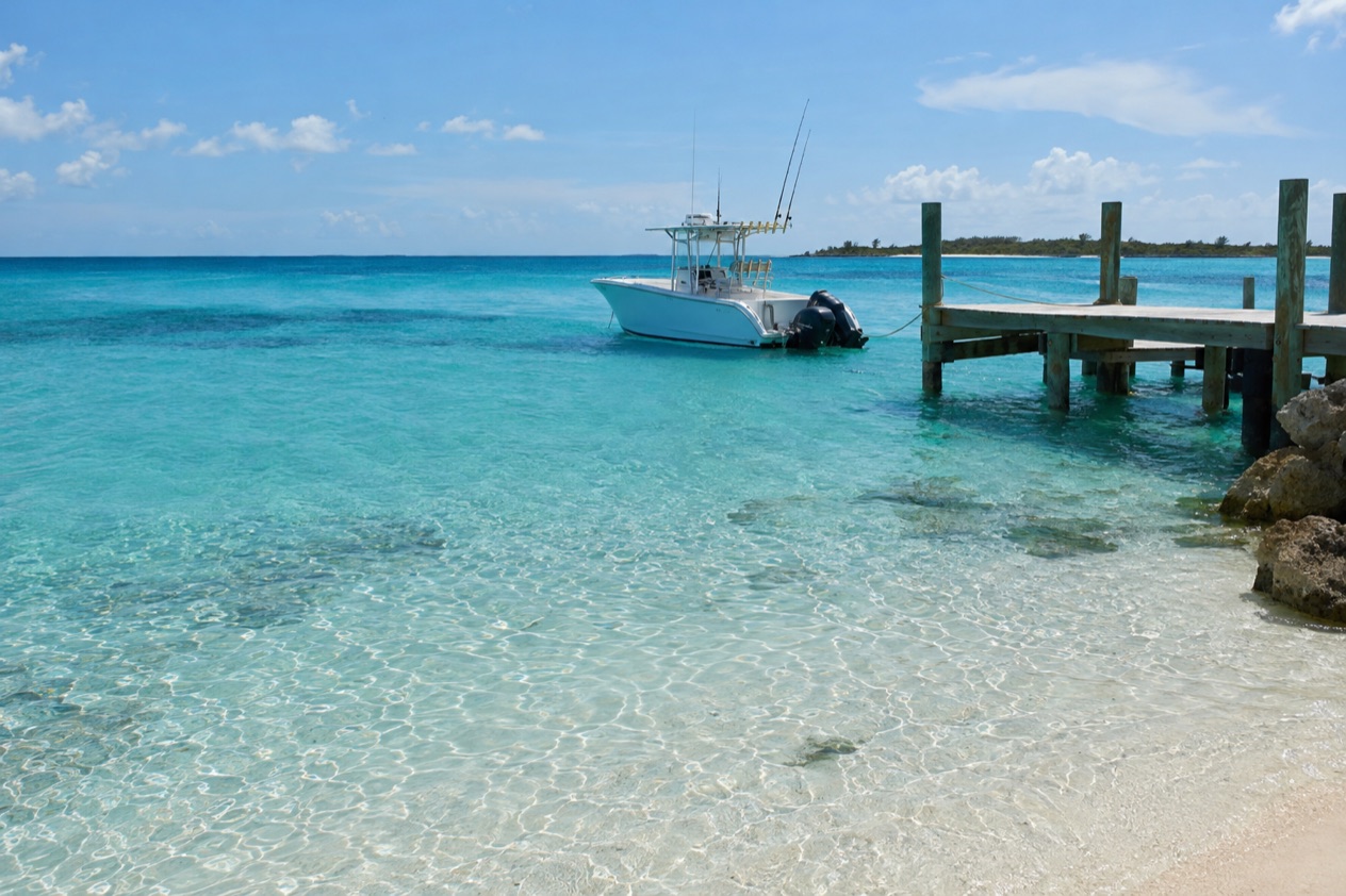 The water off Bimini