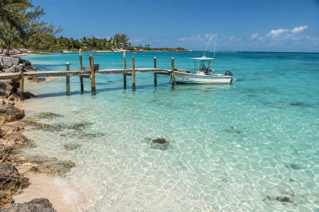 The water off Bimini