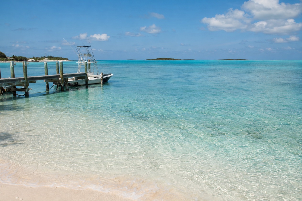 The water off Bimini
