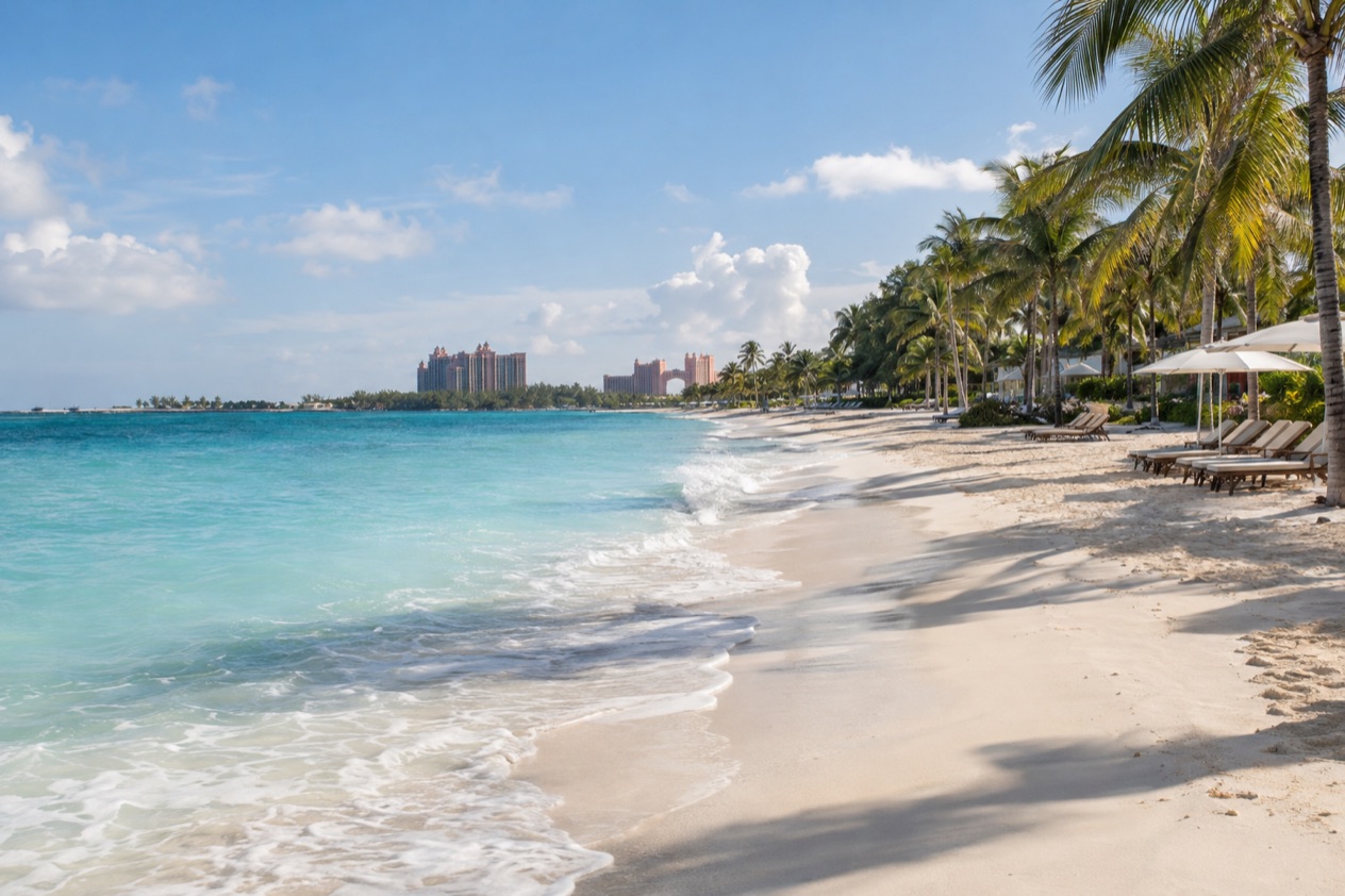 Cabbage Beach on Paradise Island