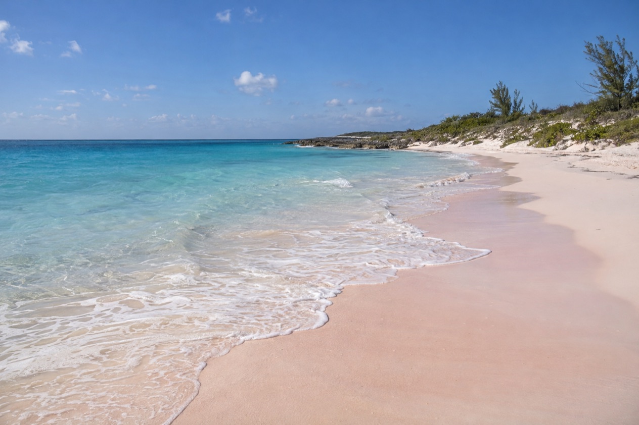A beach on Eleuthera in winter