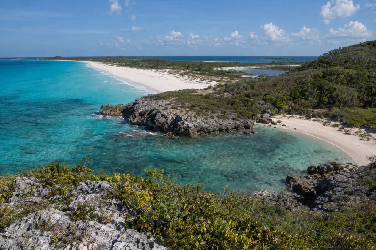 Two Bahamian shores
