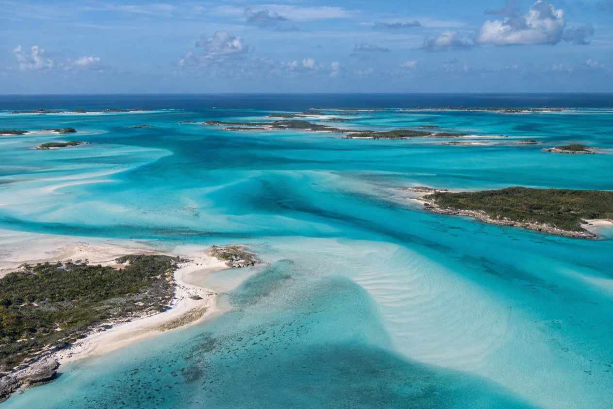 The cays and sandbars of the Exumas