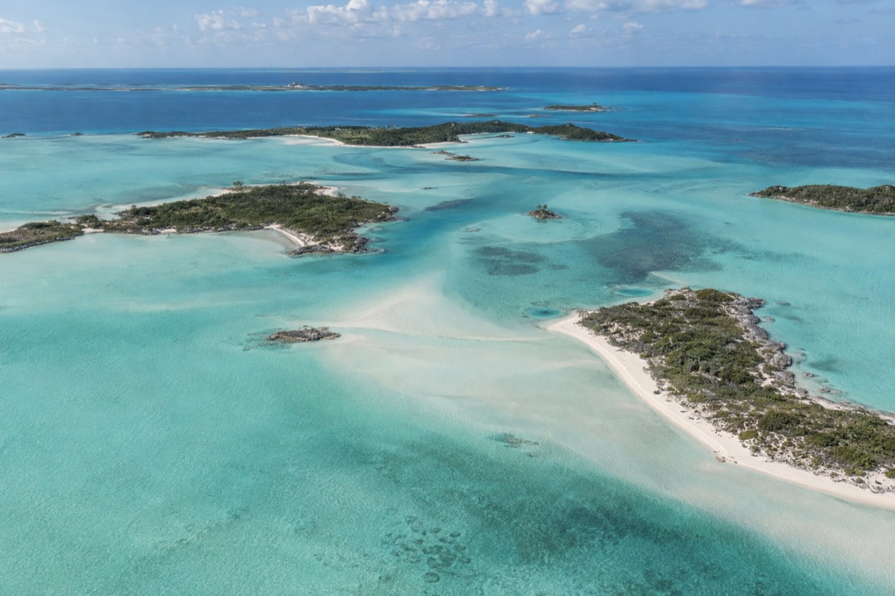 The cays and sandbars of the Exumas