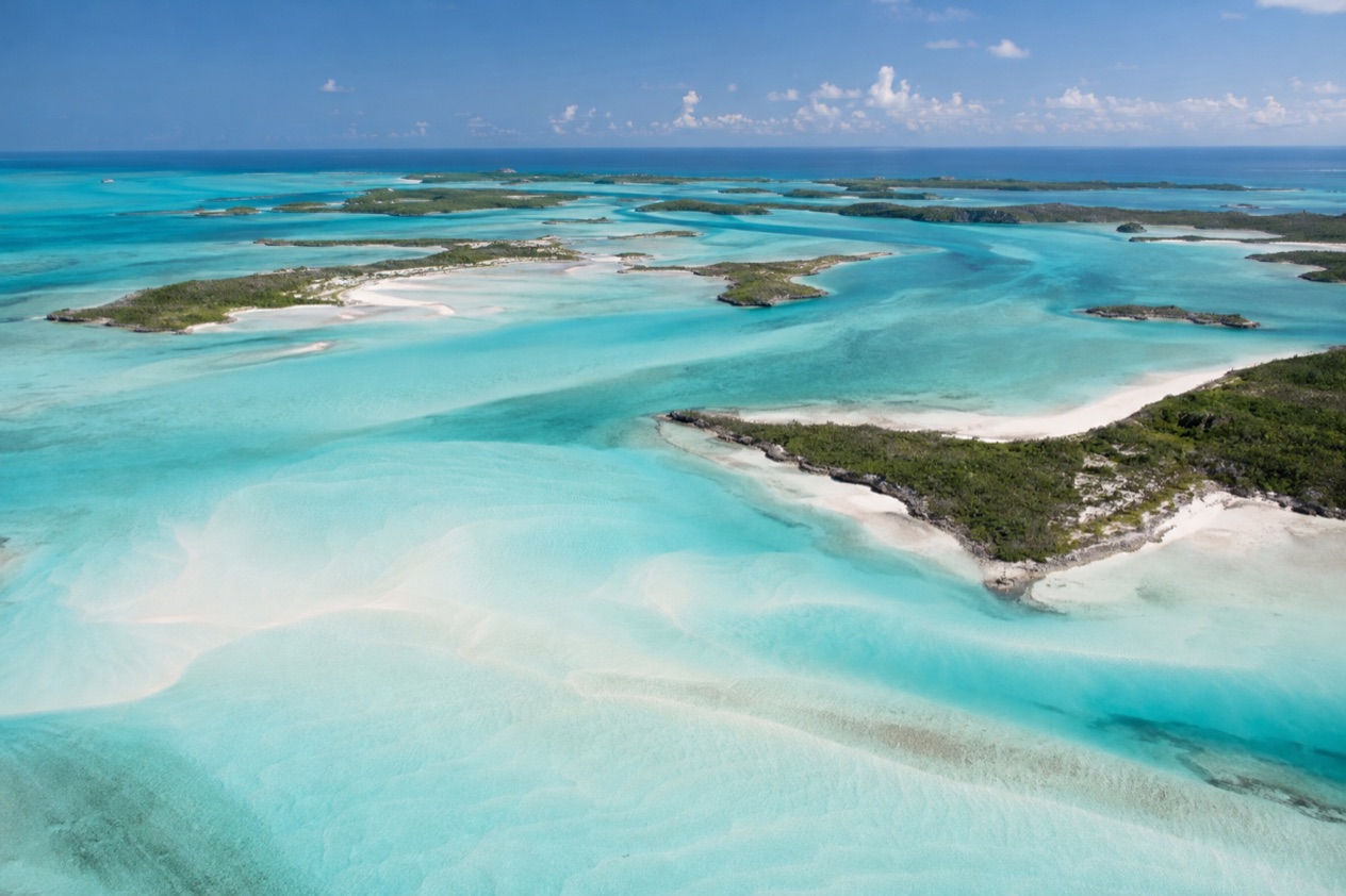 The cays and sandbars of the Exumas