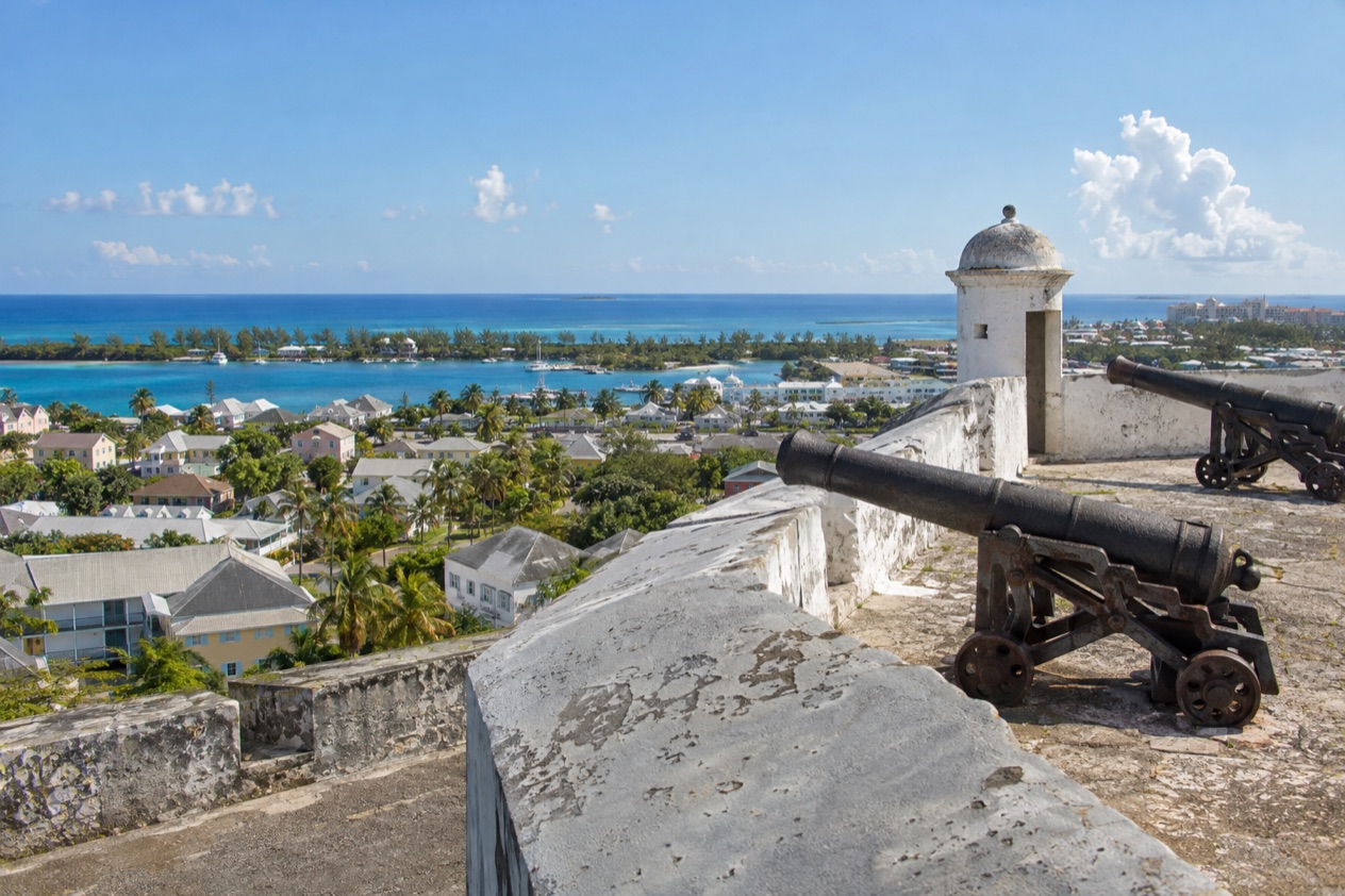 Fort Fincastle above Nassau